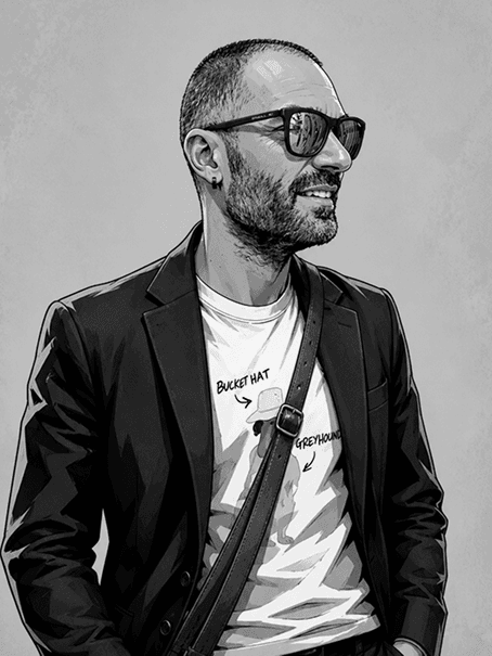 Félix, el Whoper, ilustrador y cliente de Netneo en Asturias